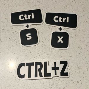 NWT - Computer Shortcut Decal Stickers (Bundle Option to Save)